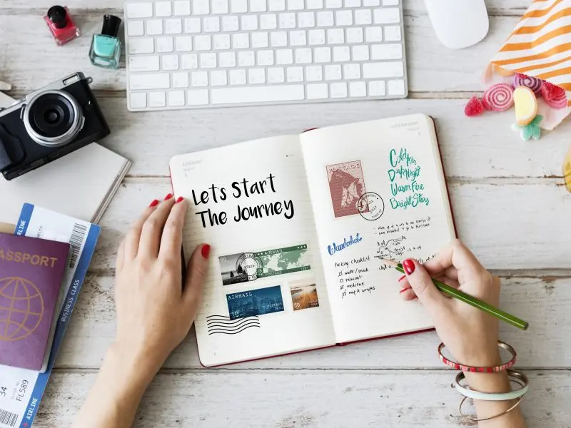 Come scrivere un diario di viaggio